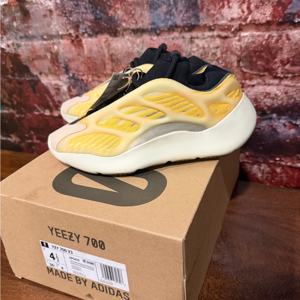 Adidas Yeezy 700 V3 in Black and Yellow